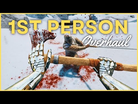 Ultimate SKYRIM First Person Overhaul | Combat & Immersion Mods!