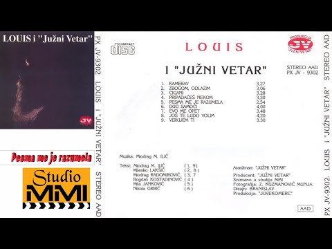 Louis i Juzni Vetar - Pesma me je razumela (Audio 1988)