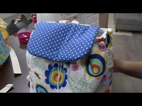 Mulher.com 09/10/2014 Lia Pavan - Mochila infantil de tecido Parte 2/2