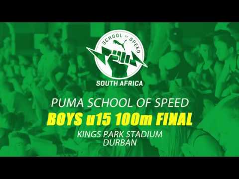 Boys u15 100m FINAL