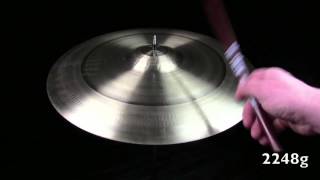 Video thumbnail for SABIAN 20'' PARAGON CRASH (2248g) by The Drum Shop - Portland, Maine