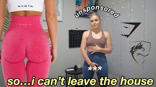 an UNSPONSORED (& honest) REVIEW OF THE INTERNET'S FAVORITE LEGGINGS *Gymshark, Alphalete, NVGTN