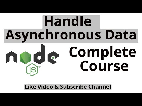 Node Js Tutorial 14 Handle Asynchronous Data In Node Js