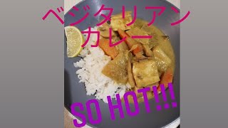 【ベジタリアン】グリーンカレーを作りました【Vegetarian curry】