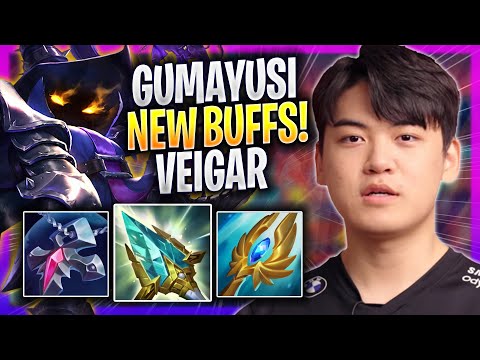 GUMAYUSI TRIES VEIGAR WITH NEW BUFFS! - T1 Gumayusi Plays Veigar ADC vs Aphelios! | Season 2023