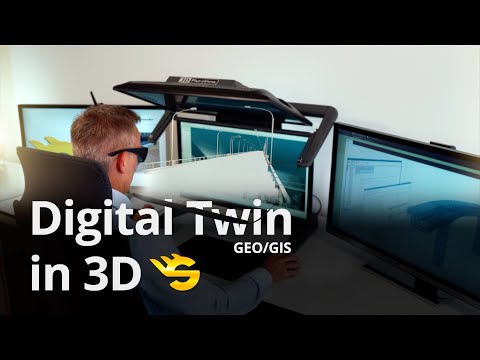 3D PluraView - Passive 3D stereo monitor for geospatial
