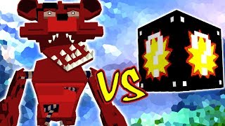 HORROR FOXY VS  SUPER LUCKY BLOCK (MINECRAFT LUCKY BLOCK CHALLENGE)