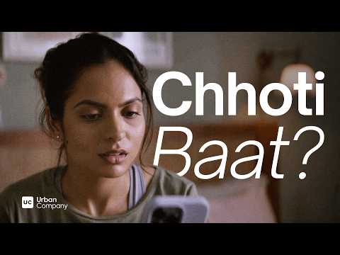 Chhoti Baat? | Urban Company