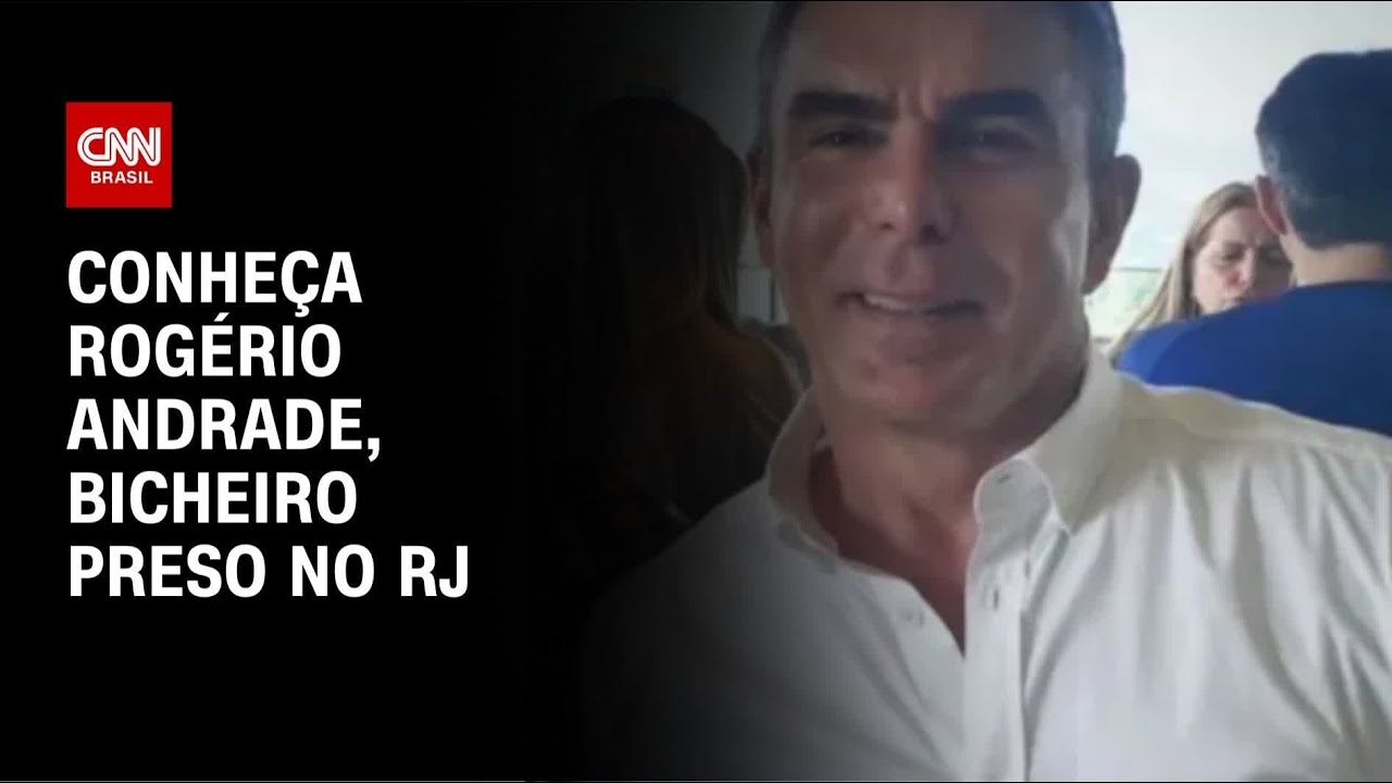 Conheça Rogério Andrade, bicheiro preso no RJ | LIVE CNN