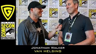 Jonathan Walker - Van Helsing - SDCC 2018 | The Geek Generation video