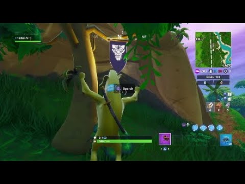 Fortnite Season 8 Week 6 Secret Banner Location