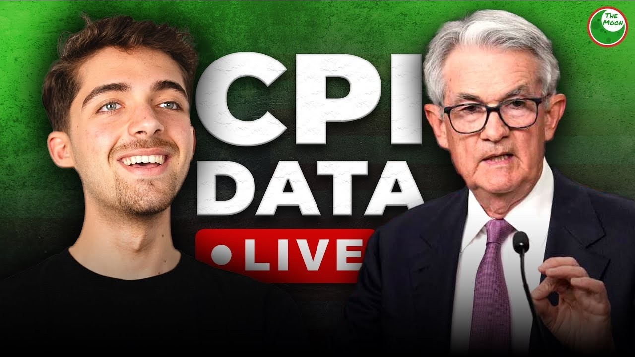 🔴 CPI DATA & BITCOIN PRICE ACTION LIVE!