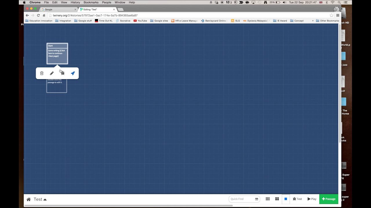 Introduction to twinery