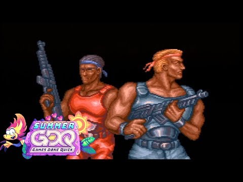 Contra III: The Alien Wars by FCJ2000 in 15:27 - SGDQ2019