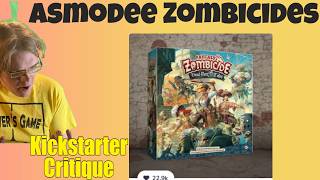 Zombicide: Dead Men Tales - How will Asmodee CMON? - Kickstarter Critique Review