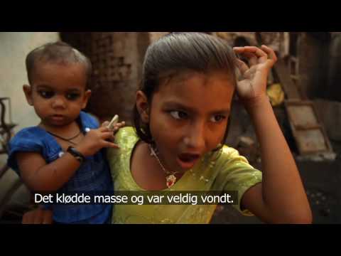Lena Kristin Ellingsen i India med Plan Norge