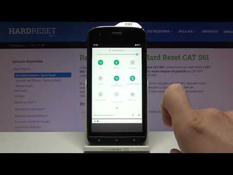 How to share Internet on CAT S61 - data sharing