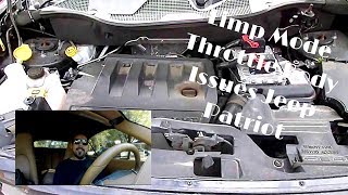 Diagnosing a bad throttle body.  Limp Mode Chrysler Jeep Patriot
