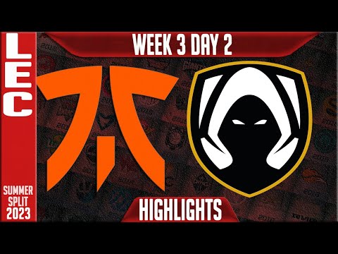 FNC vs TH Highlights | LEC Summer 2023 W3D2 | Fnatic vs Team Heretics