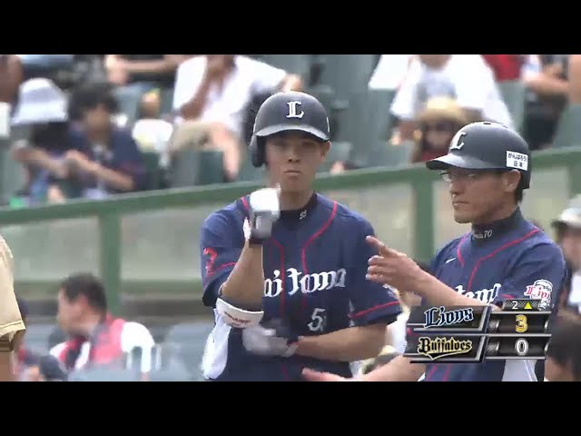 【2回表】ライオンズ・秋山 逆方向へ「美しい」タイムリー!! 2015/6/20 Bs-L