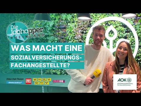 Jobhopper 2024: Merlin zu Gast bei der AOK Rheinland/Hamburg - die Gesundheitskasse in Köln