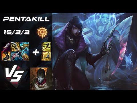 BOTTOM Aphelios vs Jhin [PENTAKILL] - EU Challenger Patch 25.S3.1
