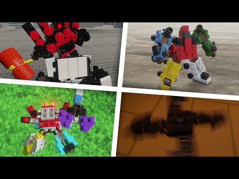 BrickMecha Animation Collection 45
