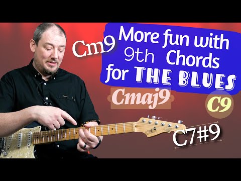 Everything you need to know about using 9th chords in the blues!