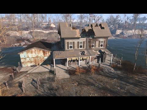 Fallout 4 : How to FIX Taffington Boathouse Roof Properly!