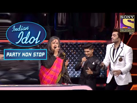 Usha Uthup जी गाया "Doosri Darling" Indian Idol पर | Indian Idol | Party Non Stop