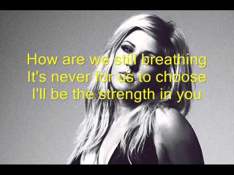 Calvin Harris - Outside ft  Ellie Goulding (LYRICS)