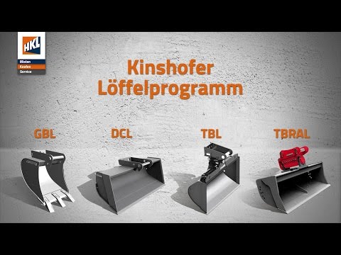 Kinshofer Schnellwechsler & Löffelprogramm | 4K Produktfilm | HKL BAUSHOP