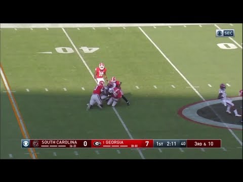 2017 USC vs Georgia - OrTre Smith 16 Yd Reception
