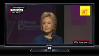 Hillary Clinton  Trump wants to move America backwards | World BroadCast