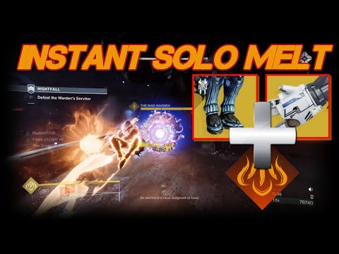 INSTANT MELT SOLO 1 PHASE Nightfall Boss: Blade Barrage + Tractor Cannon + Star-Eater Scales: Warden