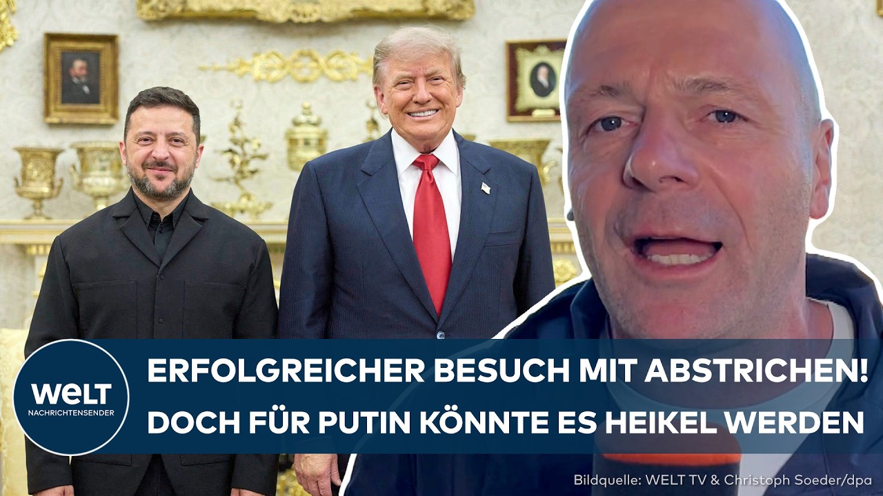 UKRAINE-KRIEG: Selenskyj punktet bei Trump! Für Putin könnte es nun eng werden!