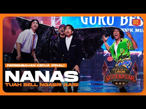 [PERSEMBAHAN PENUH] NANAS - Bergandingan dengan BELL NGASRI GAIS! | Muzikal Lawak Superstar 5 AKHIR