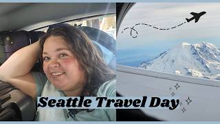 Alaska Cruise Begins! ✈️ Seattle Travel Day + Hotel Room Snafu