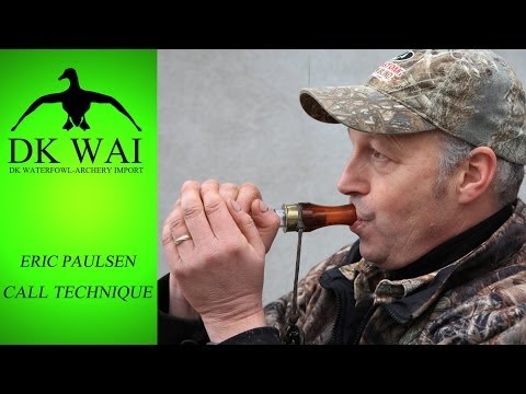 Waterfowl calling English instructional demo