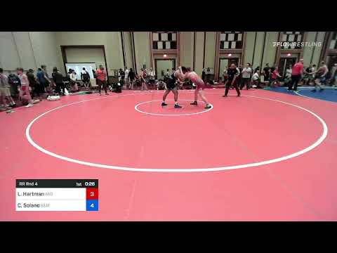 220 Lbs Rr Rnd 4 - Landon Hartman, Bad Karma Wrestling Club Vs Christian Solano, Beat The Streets