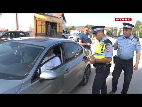 Sokolac: Akcija "Lako je brzinu smanjiti", RTVIS, 20.8.2025.