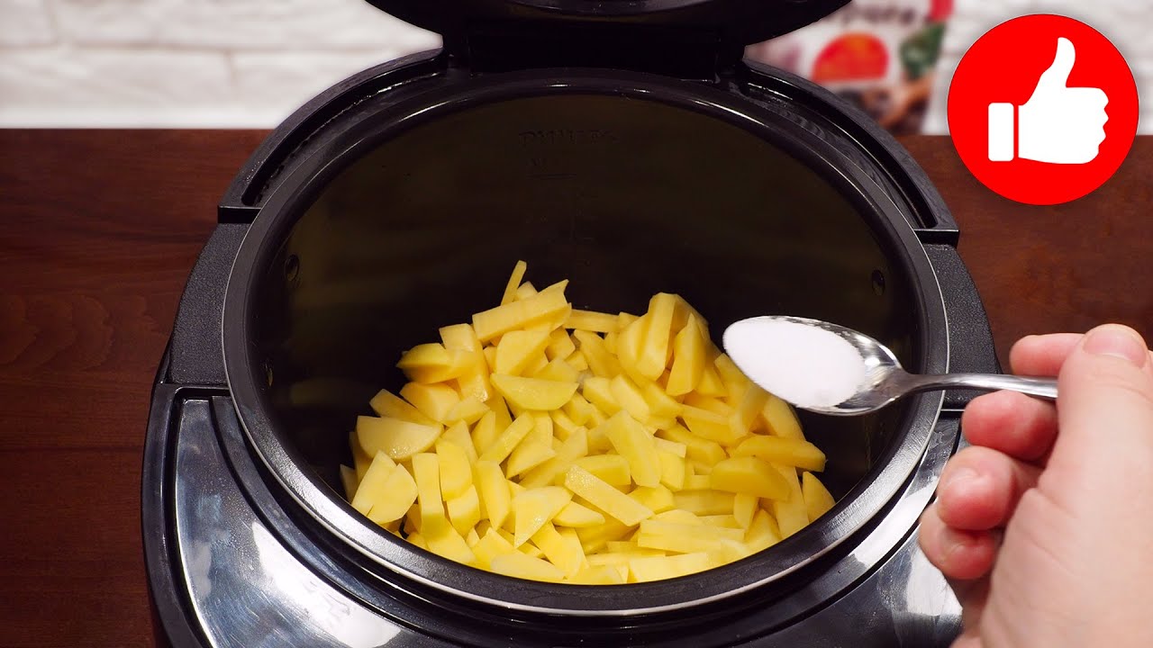 Готовлю картошку в мультиварке только так! Вкусно недорого, простой рецепт