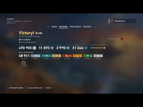 World of Warships: Legends - THATS HOW YA DO IT WITH A FLETCHER IN DA ARENA!!! :P :P :P :D :D :D