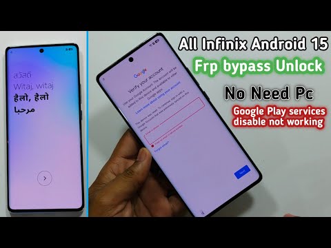 All Infinix Android 15 Frp Bypass Unlock 🔓 Google Account Remove Without PC || New Update 2025,