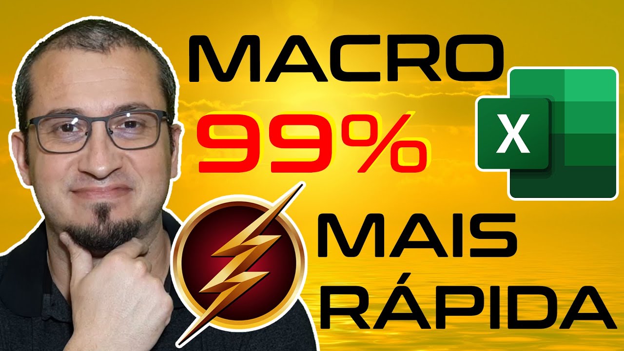 Como deixar Macro mais RÁPIDA e Ganhar 99% em Performance