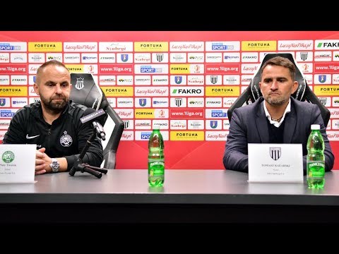 2019-09-21 Sandecja - Warta Poznań 1-2 (0-0), pomeczowa konferencja prasowa