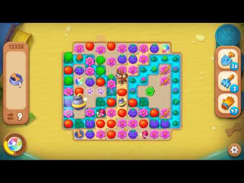 Gardenscapes level 13338 Gameplay #Bubunka