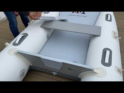 Unboxing And Setting Up Aqua Marina Aircat 2.85m Inflatable Catamaran DEMO