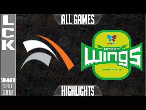 HLE vs JAG Highlights ALL GAMES | LCK Summer 2018 Week 6 Day 2 | Hanwha Life Esports vs Jin Air