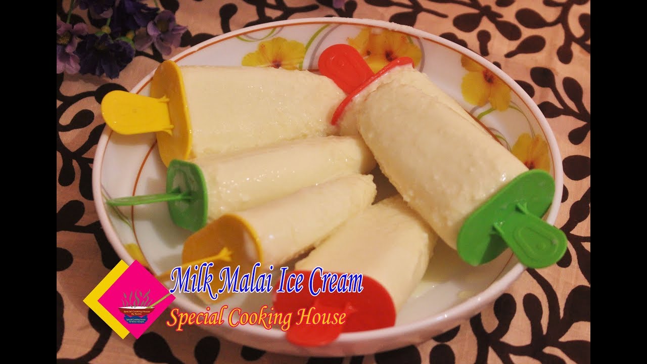 Kulfi malai Ice cream recipe -দুধের কুলফি মালাই আইসক্রিম বানানোর সহজ রেসিপি